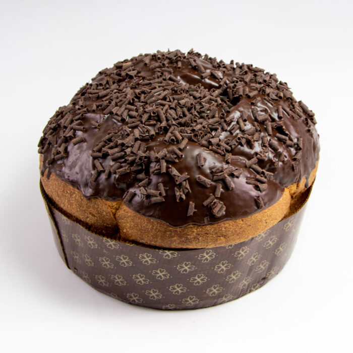 Panettone con Gocce di Cioccolato Fondente - Pasticceria Tiffany Club